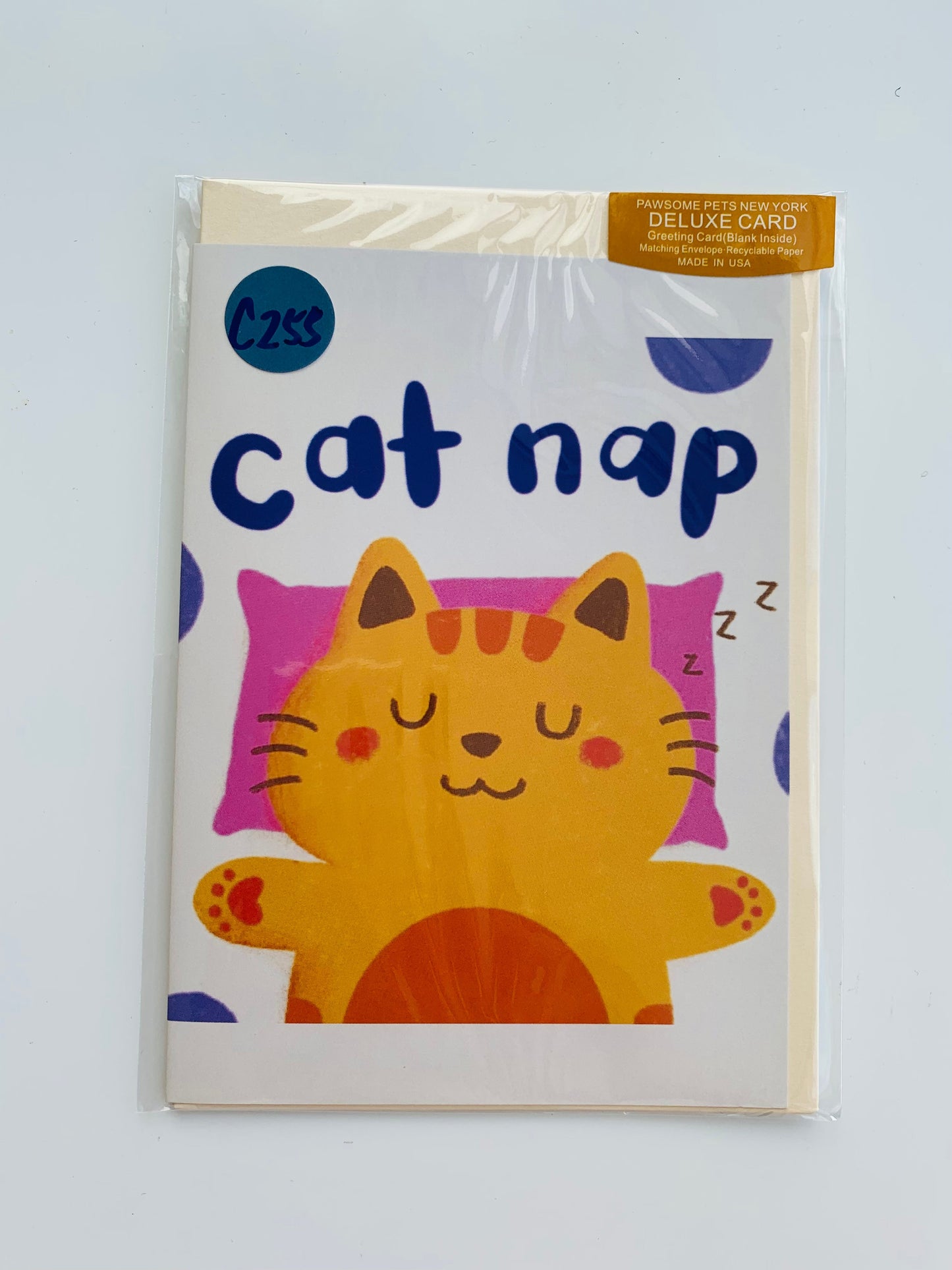 PETS GREETING CARD - #186-0