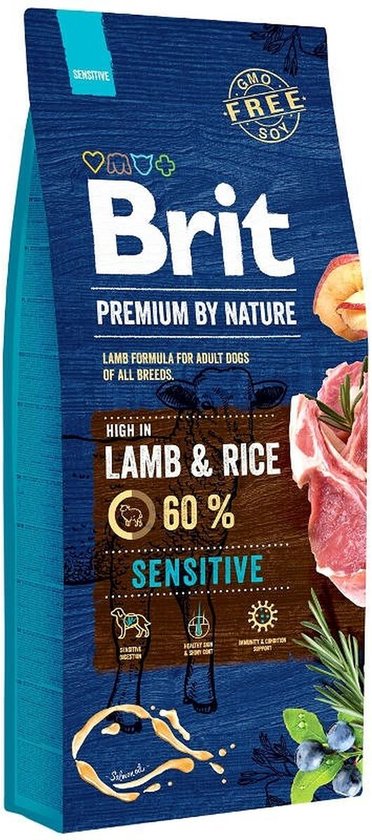 Brit Premium by Nature Sensitive Lam 15 kg