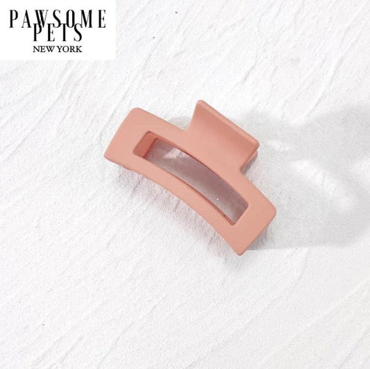 HAIR CLAWS - LIGHT PINK-0