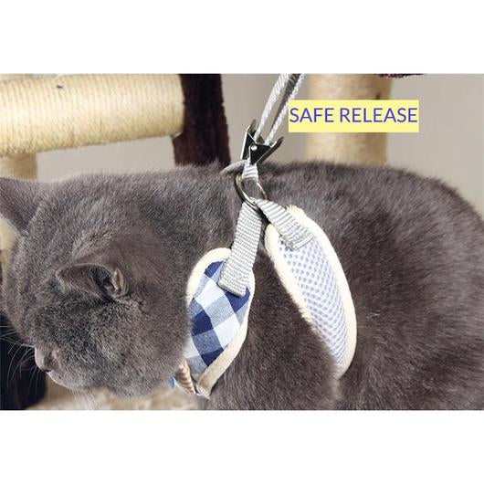 PAWSOME Cats Harness and Leash Set-1