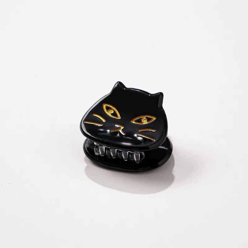PAWSOME PETS NEW YORK Hand-painted Tiny Cat Hair Clip all colors | Eco-Friendly-2