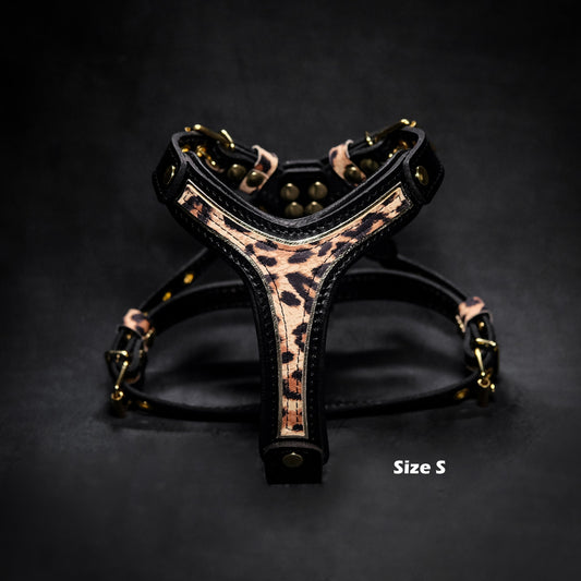 The Leopard Harness Small to Medium Size-1