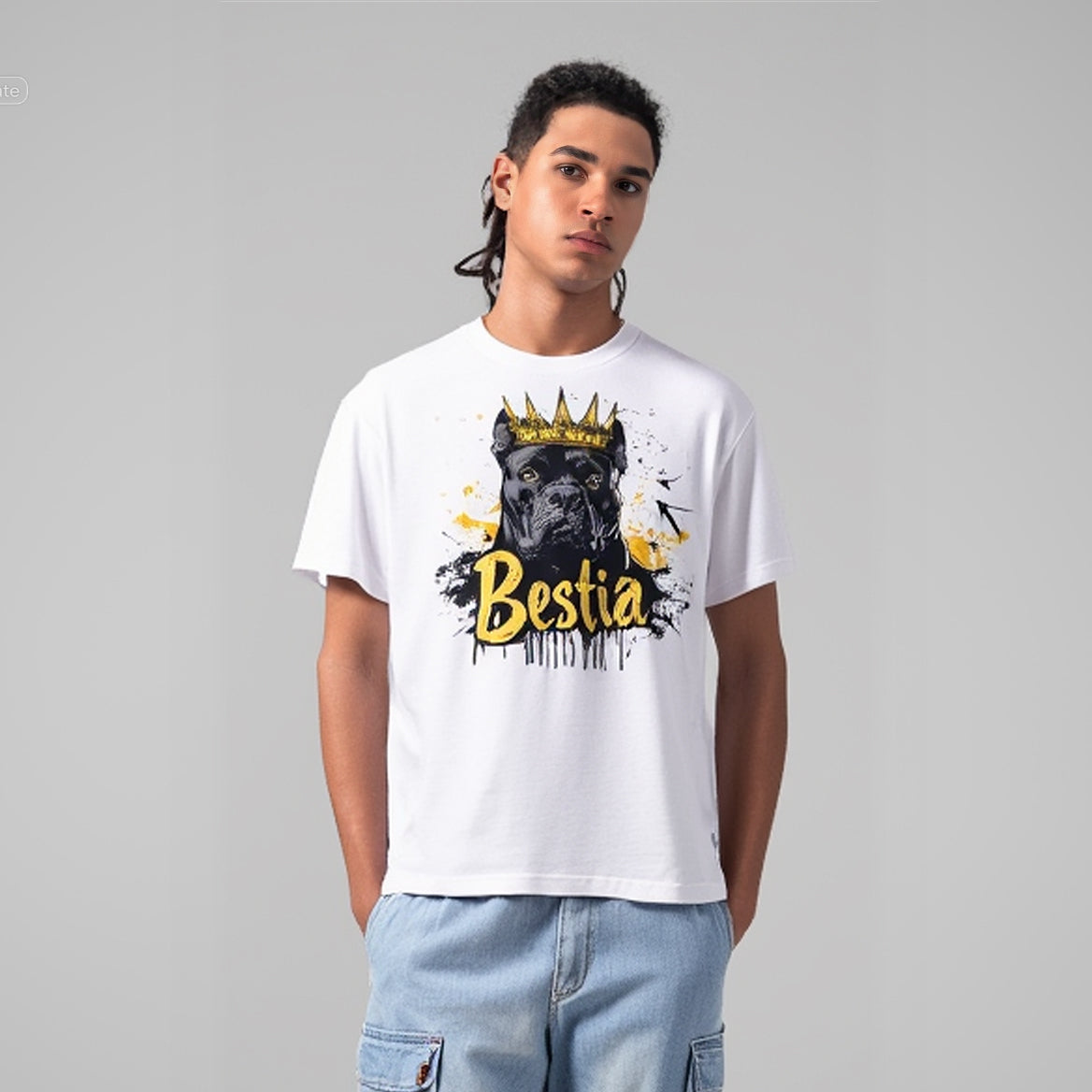 Cane Corso T-shirt White V3-2