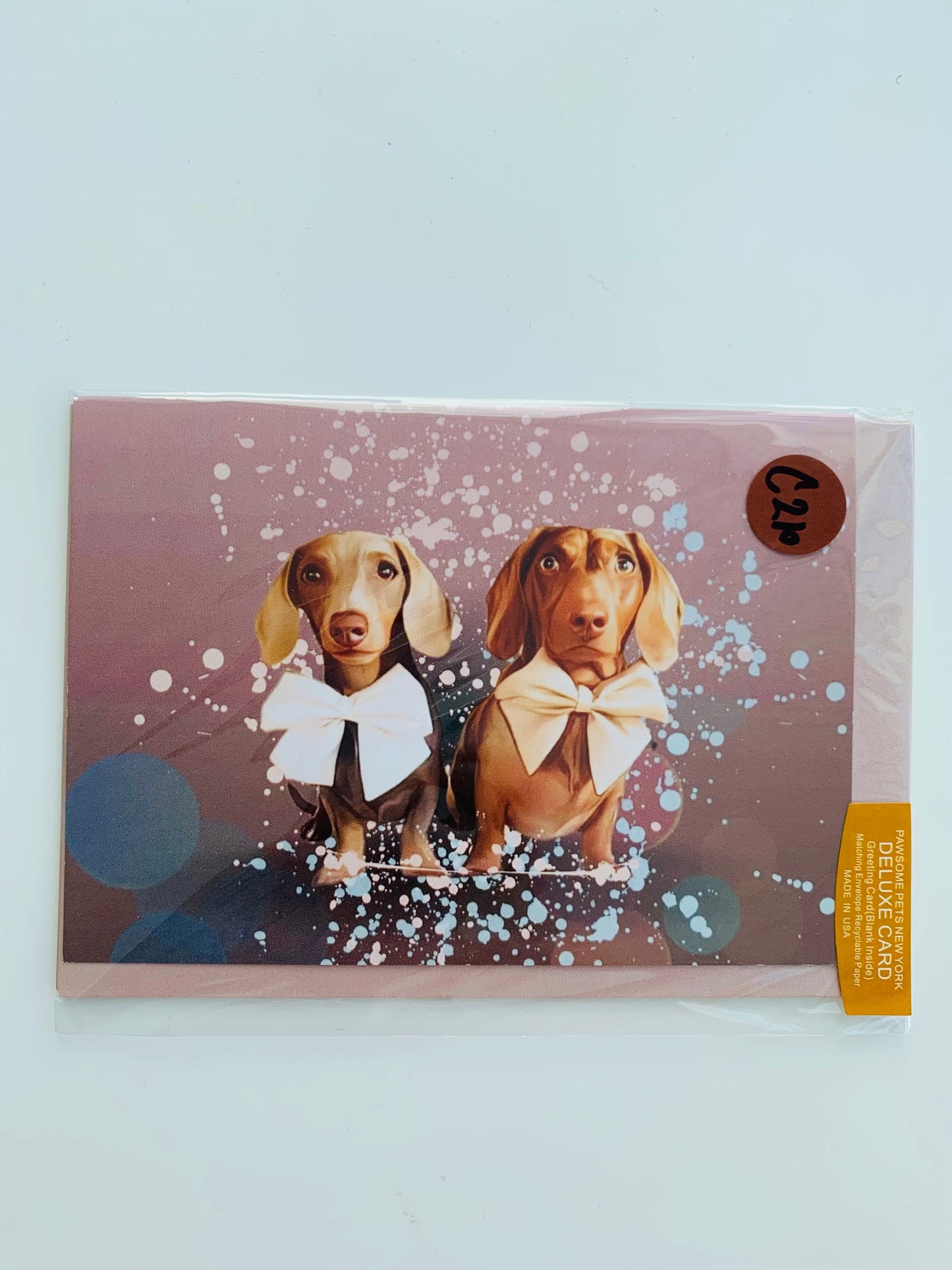 PETS GREETING CARD - #189-0