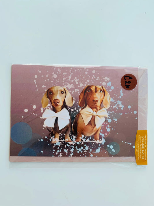 PETS GREETING CARD - #189-0