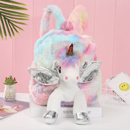 HOT SALE Own Design Unicorn Bag for Girl School-0