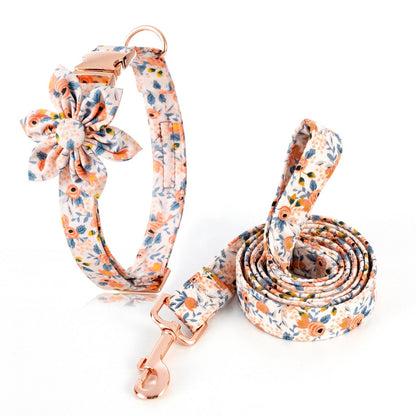 Spring Day Collar & leash Set-0