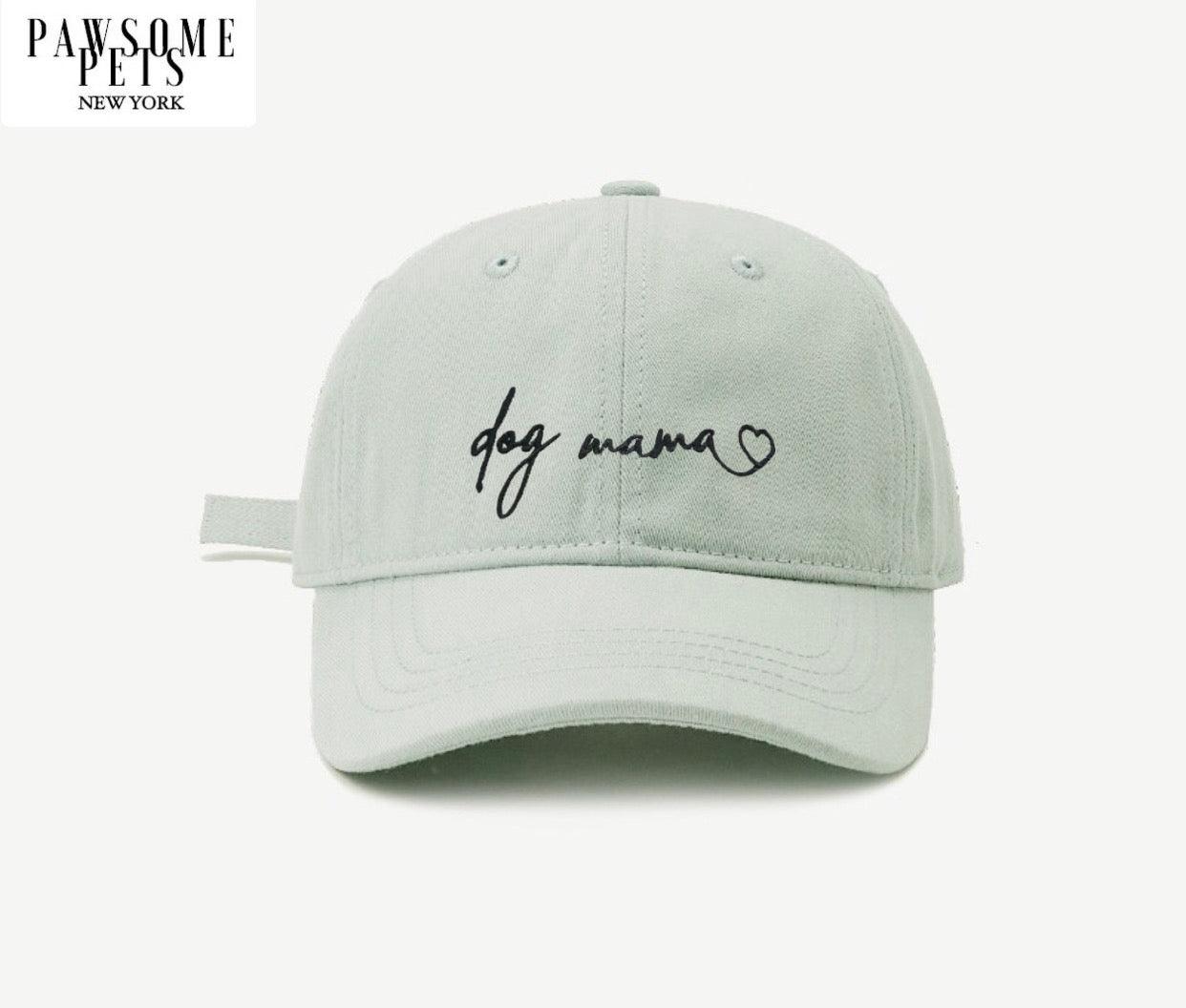 DOG MOM HAT - MINT GREEN-0