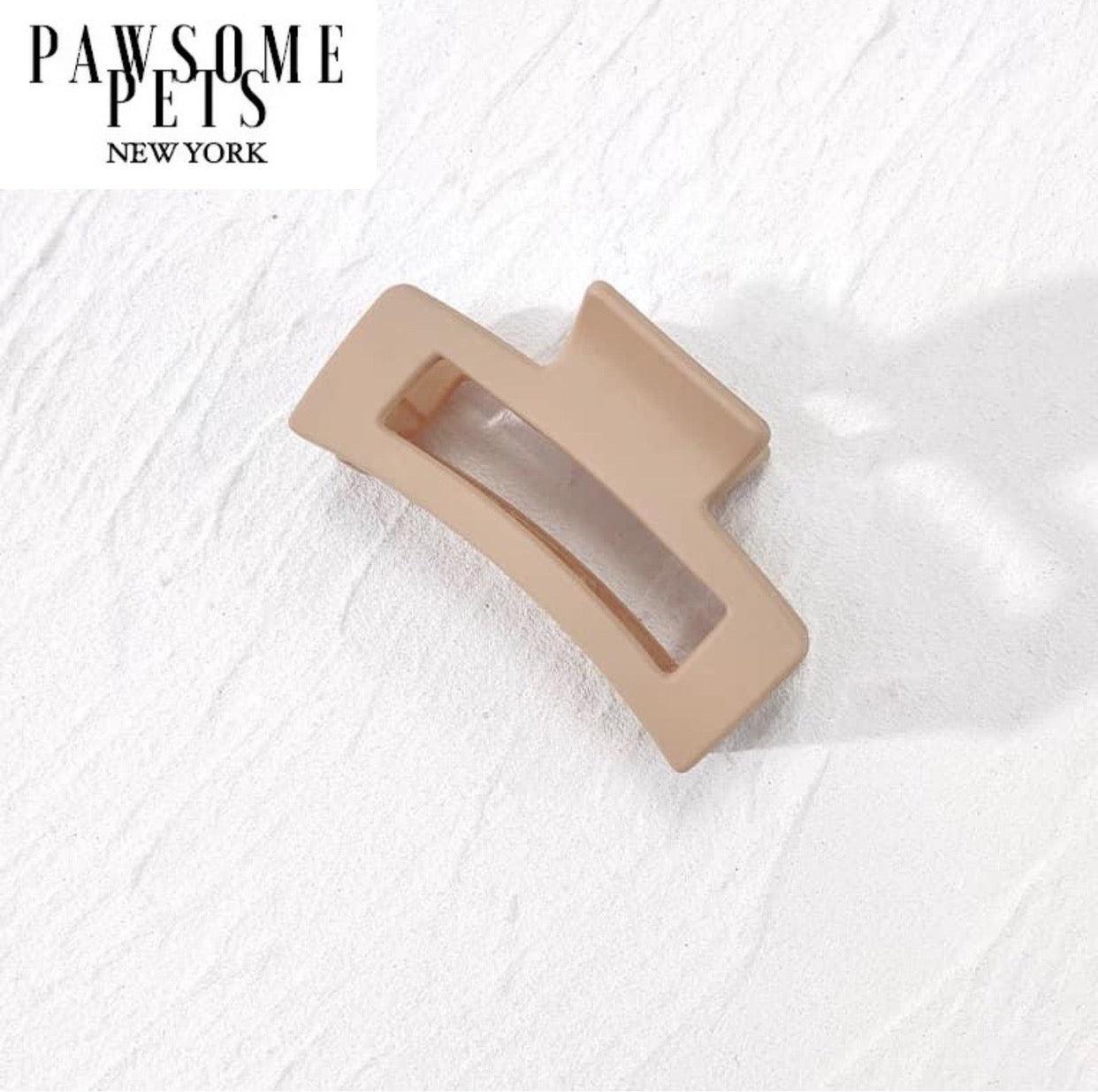 HAIR CLAWS - BEIGE-0
