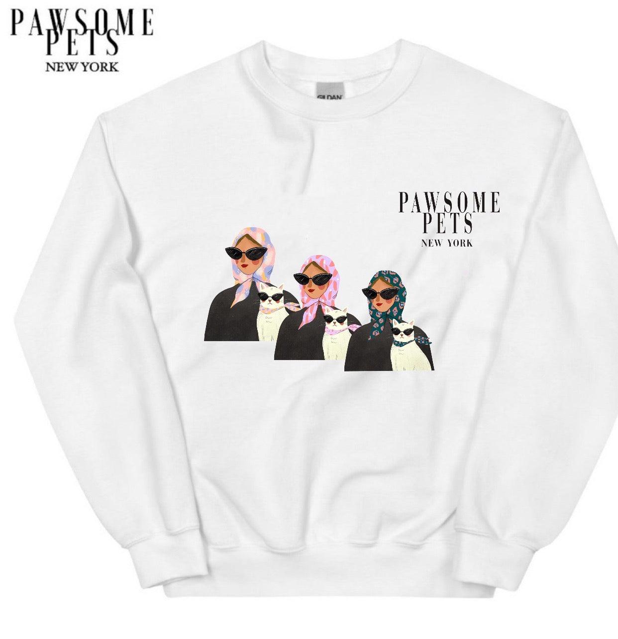 SWEATSHIRT - FASHION WITH CAT-0