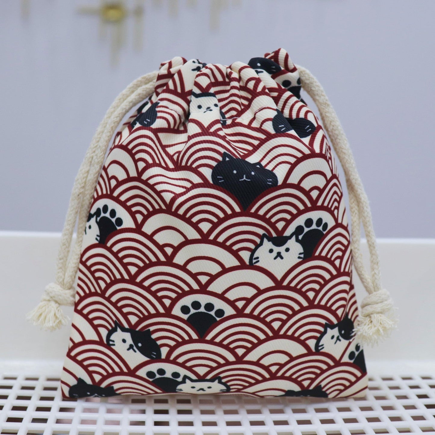 PAWSOME SMALL LINEN BAG - #1-0