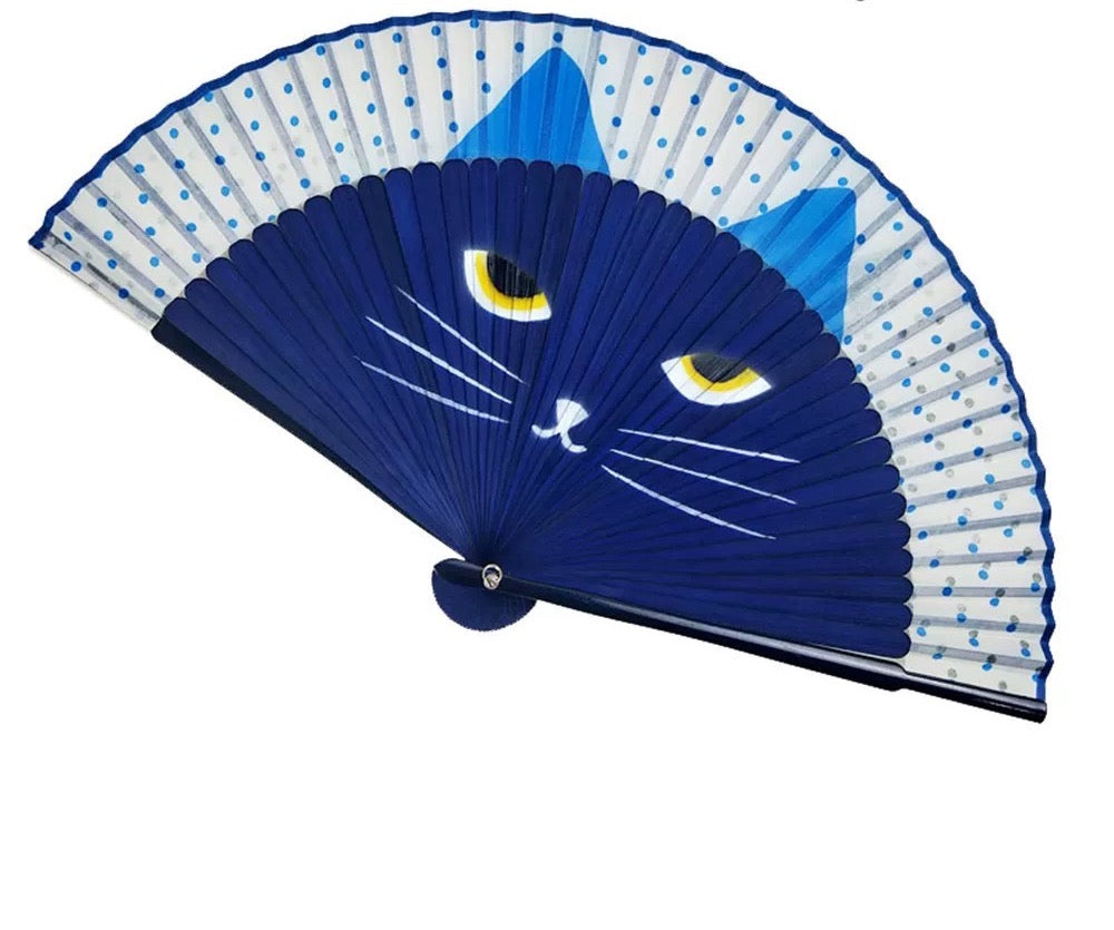 PAWSOME CAT FOLDING FAN - #1-3