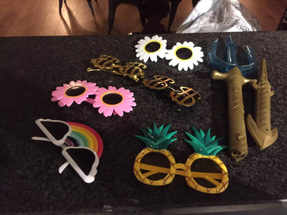 Happy Birthday Glasses Photo Booth Props For Birthday Party Kids Glasses Party Supplies Party Favor Accessories-3