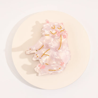 PAWSOME PETS NEW YORK Hand-painted Cat Breed Claw Hair Clip #12 | Eco-Friendly-0