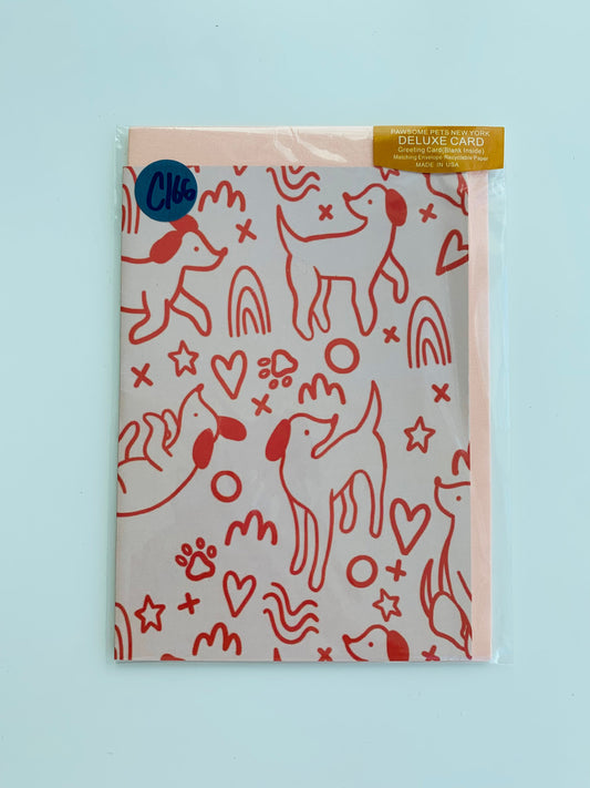 PETS GREETING CARD - #222-0