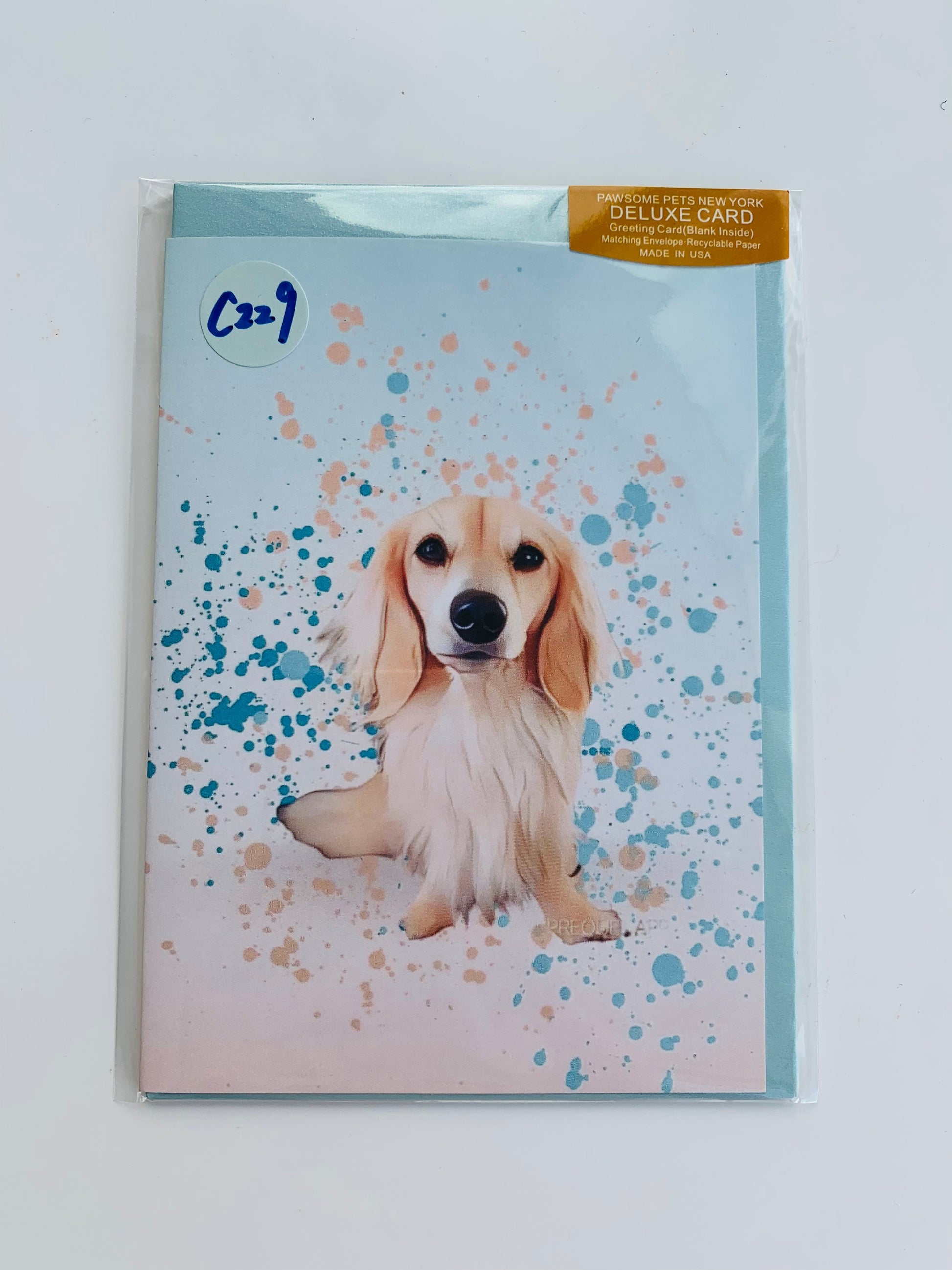 PETS GREETING CARD - #206-0