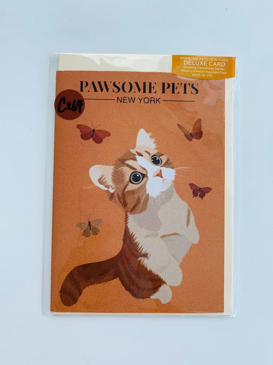 PETS GREETING CARD - #208-0