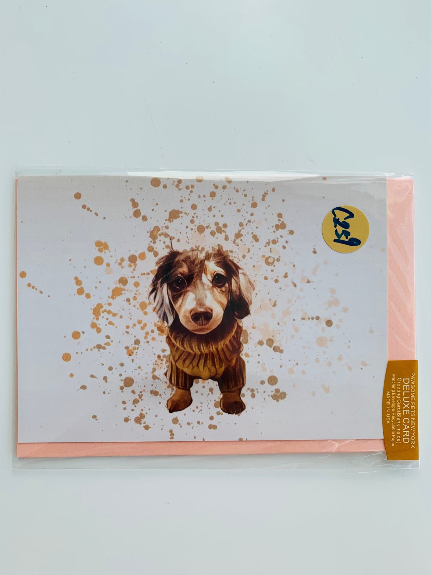 PETS GREETING CARD - #192-0