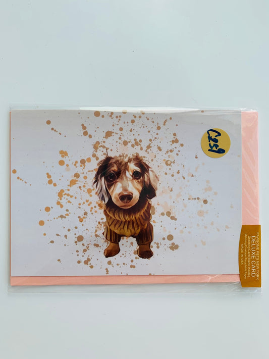 PETS GREETING CARD - #192-0