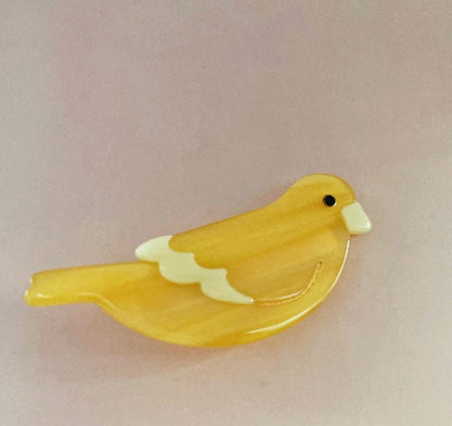 PAWSOME PETS NEW YORK Hand-painted BIRDS COLLECTION Hair Clip # 1 | Eco-Friendly-0